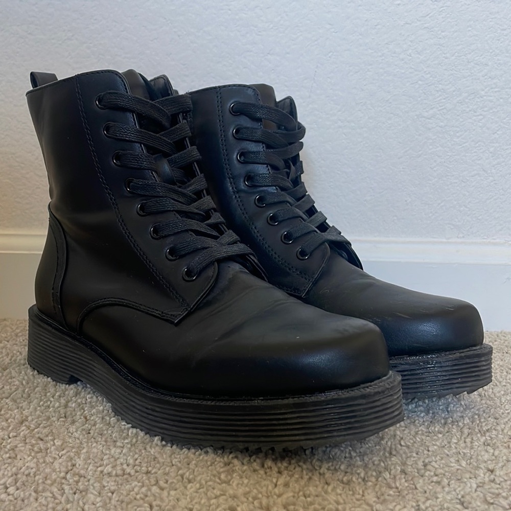 Combat/Lace up boots from target